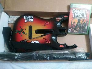 Guitarra Inalambrica Para Xbox360 + Juego Guitar Hero Iii