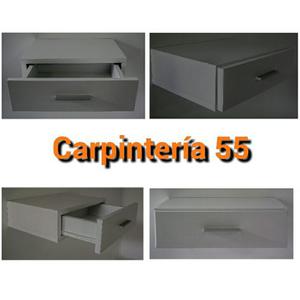 Mesa Flotante 1 Gaveta Minimalista Carpinteria55