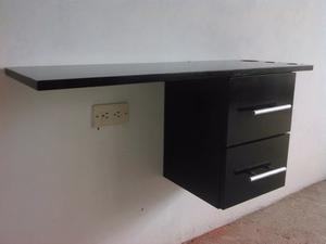 Mueble Flotante Minimista 2 Gavetas Pintado