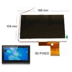 Pantalla Lcd Tablet China Original 7 Pulgadas Q88 Y88 A23