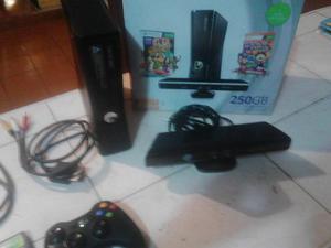 Xbox 360 Kinect 250gb Con Dos Juegos Un Control