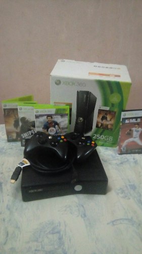 Xbox 360 Slim 250gb De Memoria