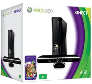 Xbox 360 Slim De 4gb Kinect