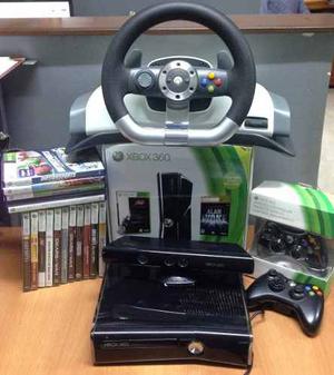 Xbox  Gb+ Kinect +2 Controles+ Volante+ Juegos