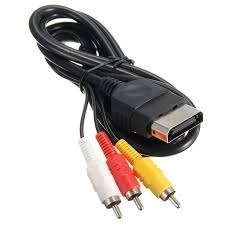 Cable De Audio Y Video Xbox Clasico Usado