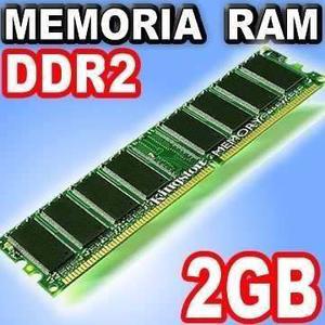 Memoria Ram Ddr2 2gb Buss 800 Mhz Varios Marcas