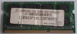 Memoria Ram Ddr3 2gb De Laptop Corsair
