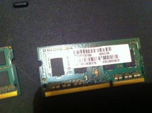 Memoria Ram Ddr3 2gb Toshiba