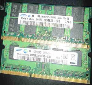 Memorias Ram (laptops) Ddr3 1gb