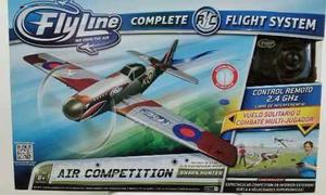 Avion Control Remoto Flyline Air Competition Juego Para