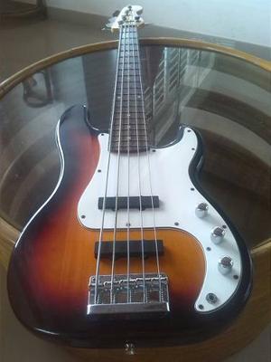 Bajo Squier By Fender 5c Precision Bass! Gangazo!pocos Dias!