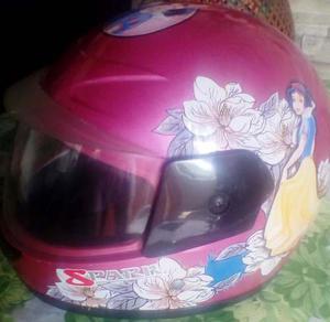 Casco Integral Princesas Disney Para Niñas