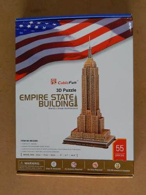 Empire State Building 3d Puzzle 55 Piezas