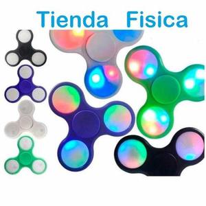 Fidget Spinner Con Luces Led - Hand Spinner Leds Con Luz