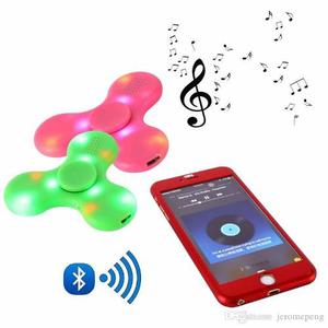 Fidget Spinner Led Bluetooth Speaker Anti Estres