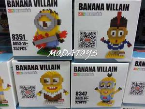 Figuras Lego Minnion Tortugas Ninjas Mickey Minnie Iblocks