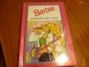 Libro De Barbie Estrella De Rock Y Artista De Cine De 
