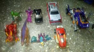 Lote De Juguetes, Carros, Dragones,trasformer