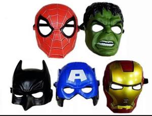 Mascaras Vengadores Juguetes Iron Man Hulk Cap. America