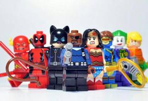 Minifiguras Como Lego Héroes Guason Batman