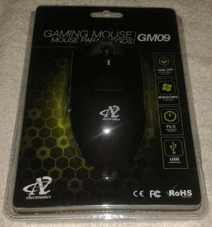 Mouse Para Juegos Gm09 Con Sensor Optico Para Juegos