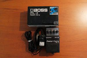 Pedal Boss Metal Core Ml-2 + Transformador Boss.