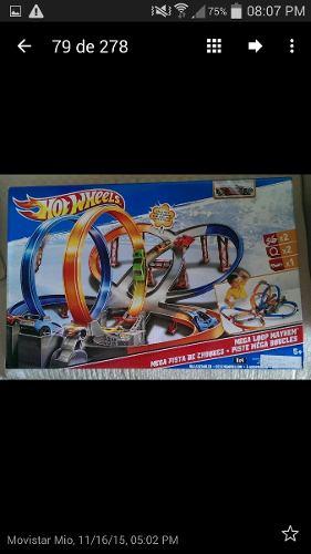 Pista Hot Wheels Mega Loop Mayhem Nueva, La Original!!!