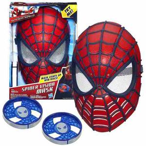 Spiderman Máscara Vision Arácnida Luces Original Hasbro