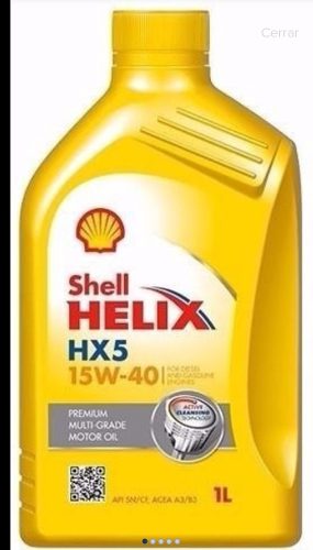 Aceite Shell 15w40 Mineral 1ltr