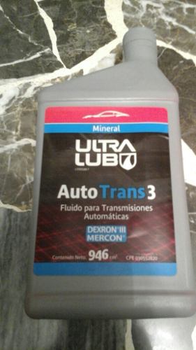 Aceite Ultralub Trans 3 Dexron Iii Para Transm. Automática