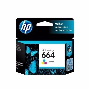 Cartucho Original De Tinta Tricolor Hp 664 Advantage