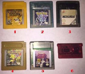 Juegos De Game Boy Color Pokemon