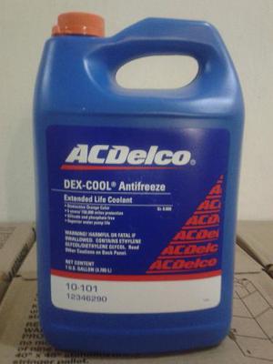 Refrigerante Acdelco Importado Pote Azul Puro Concentrado