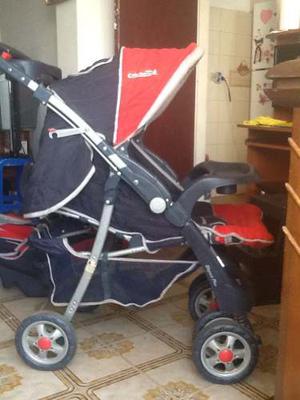 Coche Con Porta Bebe Marca Cute Babies