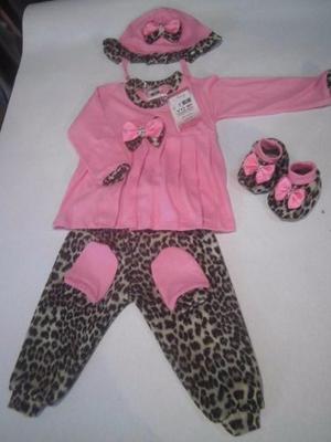 Conjunto Animal Print Para Bebes