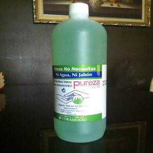 Gel Antibacterial Pureza 1 Litro De Aloe Vera