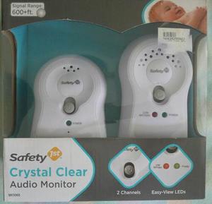 Radio Monitor Bebe Marca Safety Nuevo