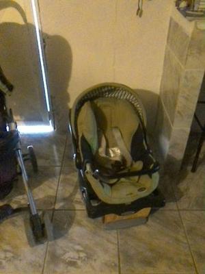 Silla Porta Bebé Con Base Para Carro