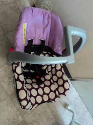 Silla Portabebe Y Mesedor Con Base Para Carro