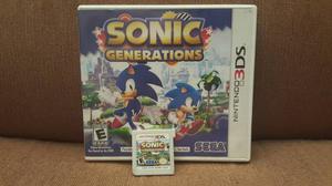 ¡click! Sonic Generations Original 3ds Original Perfecto