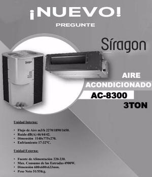 Aire Acondicionado Fan Coil 3 Toneladas