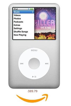 Apple Ipod Classic 160 Gb Silver (7th Generation)