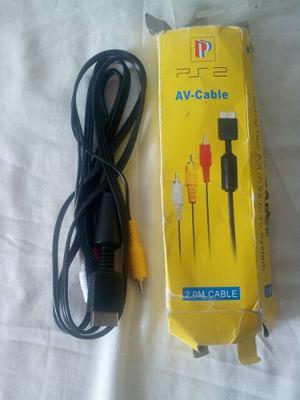 Cable Av Rca Audio Y Video Ps2