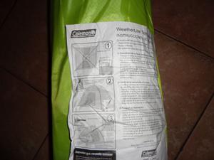 Carpa Coleman Para 8 Personas Modelo Weather Lite