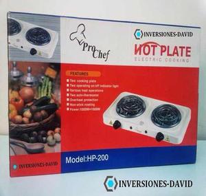 Cocina Eléctrica 2 Hornillas Hot Plate w Espiral Nueva