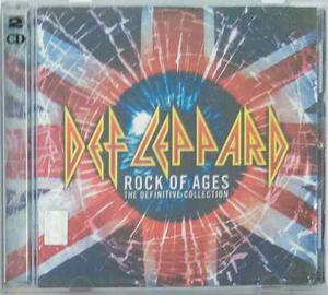 Def Leppard, Rock Of Ages, Doble Cd Original