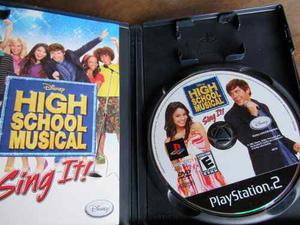 Juego De Playstation 2 Ps2 Play Original High School Musical