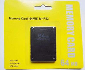 Memory Card 64mb Para Playstation 2 Tarjeta De Memoria Ps2