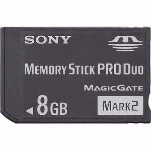 Memory Stick Chipeada Sony Pro Duo 8gb Mark2 Para Psp