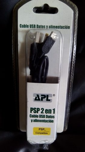 Oferta Cable 2 En 1 Usb Datos Y Alimentacion Para Psp Compat
